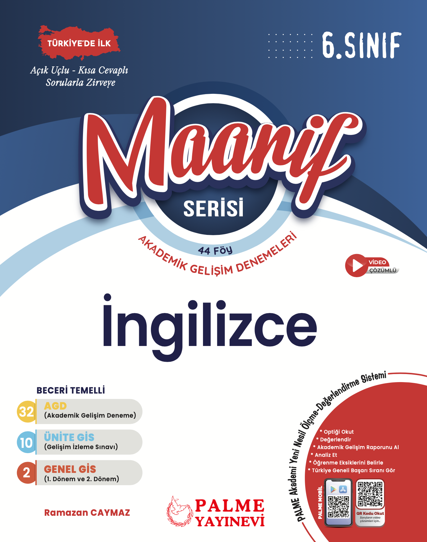 6. SINIF MAARİF İNGİLİZCE AKADEMİK GELİŞİM DENEMELERİ